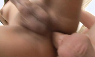 Ladyboy Jakki Inhales Rod And Kneads Spunk All Over Her Micropenis