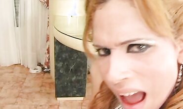 Mexican Ginger-Haired T-Model Pulls Her Dinky Aside For A Deep Banging Buttfuck Pound