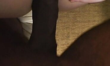 Dark-Hued Stiffy Looks So Supreme Going In And Out Of Haley Scott's Milky Cunt