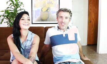Aimee Ebony Enjoys Her Father's Jizm