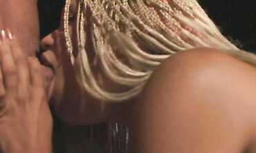 Teenage Blond Velvet Bonoed Outdoors With Spunk On Her Face