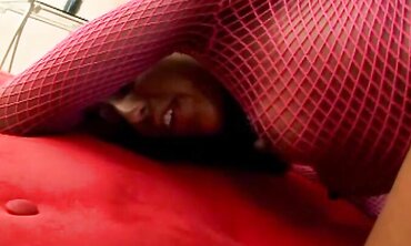Multiracial Exhilarates As Uber-Sexy Dark-Hued Whore Gets Rectally Ravaged By Fat Rigid Rod