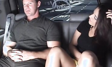 Pretty legitimate-Yr-Aged Dark-Haired Porsha Blaze Inhales And Humps In Back Of Limo