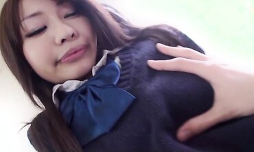 Asian Student Yuri Aine Gets A Internal Cumshot On Her Unshaved Puss two