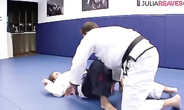 Rough Amateur Judo Session Turns Into Hardcore Fuck at Home