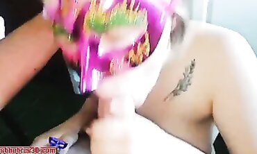 Sultry Stepsister Gulps Huge Dick And Swallows Load