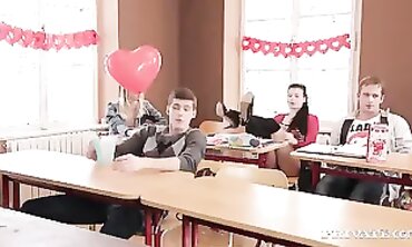 Violette Pure in a Wild Group Orgy