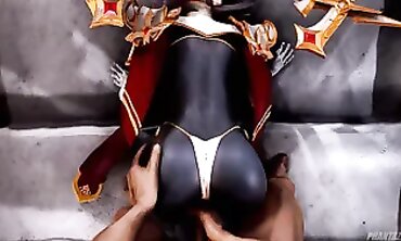 POV: Dark Elf Priestess Cosplay With Big Ass And Tits