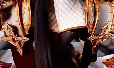 POV: Dark Elf Priestess Cosplay With Big Ass And Tits
