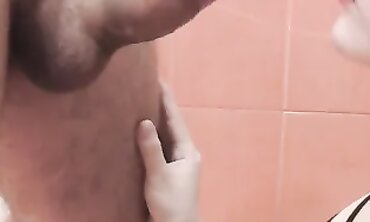 barely legal Cougar Friend Takes a Deep Throat Blowjob