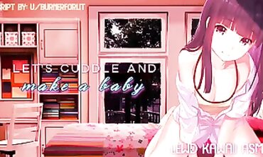 Lewd Kawaii ASMR: Cuddling and Making a Baby