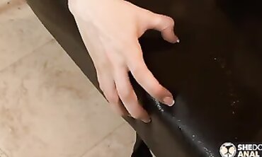 Eva Karera Gets Oiled Anal Sex And Deep Throat
