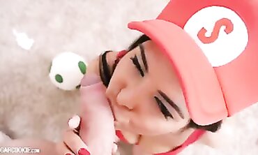 POV: Kira Queen Takes a Deep Throat Blowjob