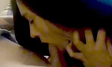 Latina Queenoral Delivers an Intense Amateur Deep Throat Blowjob