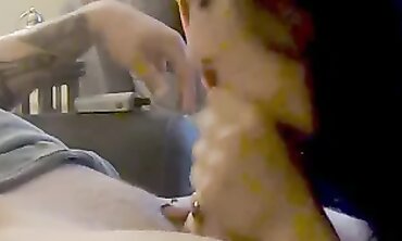 Latina Queenoral Delivers an Intense Amateur Deep Throat Blowjob