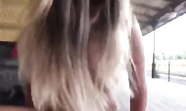 Karolina Gets Picked Up For A Wild Outdoor Anal Creampie
