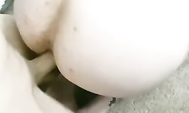 Blonde MILF Gets Her First Anal Creampie