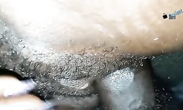 Ebony MILF POV Hardcore Creampie