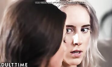 Abigail Mac and Cadence Lux Squirting Lesbian Action