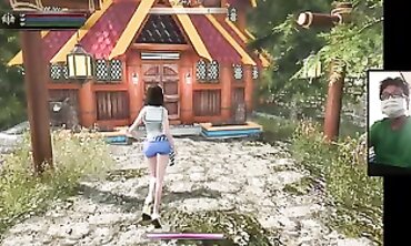 The Aged Scrolls 5: Beach Goddess Cosplay Creampie