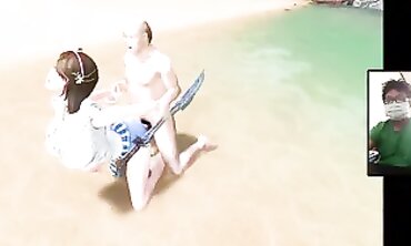 The Aged Scrolls 5: Beach Goddess Cosplay Creampie