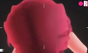 MMD Ahegao: She Goes Berserk on Thick Man-Meat