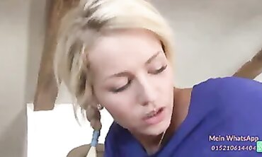 Blonde Milf und Junger Mann Geniessen 69