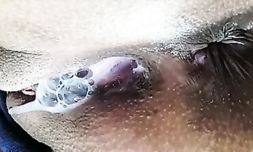 POV Latina Cowgirl Creampie in a Tight Snatch