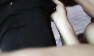 I Catch My Step-Sister-in-Law Giving a Blowjob