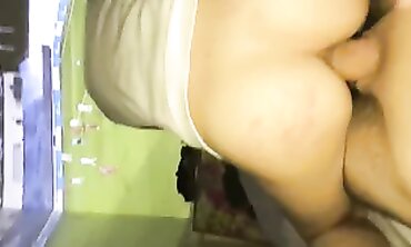 French Brunette Loses Bet And Gets Nutted In Her Ass