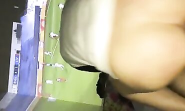 French Brunette Loses Bet And Gets Nutted In Her Ass