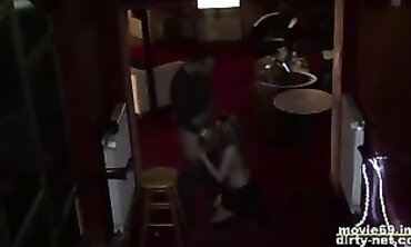 Platinum Blonde Arabella Takes Two Men in Hardcore Action
