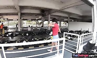 Thai Amateur Melinda Masglow With Fake Boobs