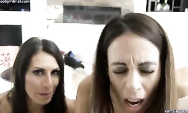 Eva Long & Makayla Cox: Step-Son Satisfies His Step-Moms Part 1