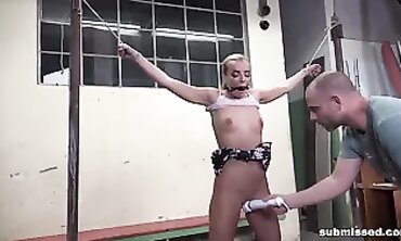 Cherry's Submissive Bondage and Masturbation Gratification