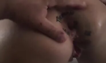 Honey Gets Rough Anal Gape and Squirt Session