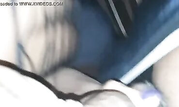 Ebony Granny Gets Trunk Sucked at Home