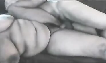 Amateur BBW Black Cowgirl Bedroom Playtime