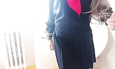 POV: A Sexy Nun Relieves Herself