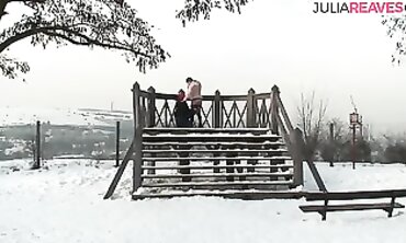 Plumbing Into Winter Inwards The Middle Of The Snow