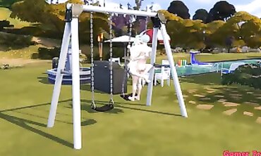 Milk Mom & Fiancé Ep3: Pool Soiree Milf Hardcore Anal Party