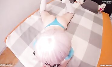 POV Creampie In My Stepsister's Tight barely legal Pussy