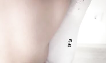 Asian Milf Prep Toes for Devil Pedicure in White Socks