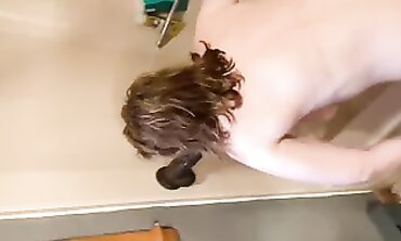 Pocono Ex-Wifey Joy Gets Bathroom BBC Action