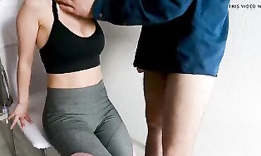 POV MILF Gets Banged in the Ass After Yoga Stretching