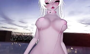 MissyBlankVR Solo Striptease Dance for Valentine's Day
