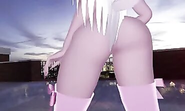 MissyBlankVR Solo Striptease Dance for Valentine's Day