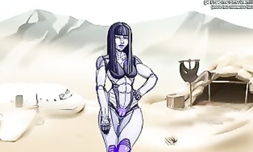 Bombshell Android in Apocalyptic Hentai Adventure