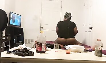 Plump African MILF Gets Pounded