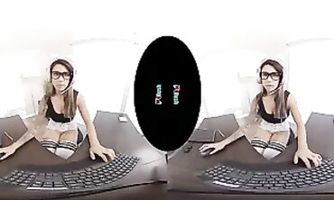 VRHUSH Gamer Doll Alexis Zara Gets Drilled POV